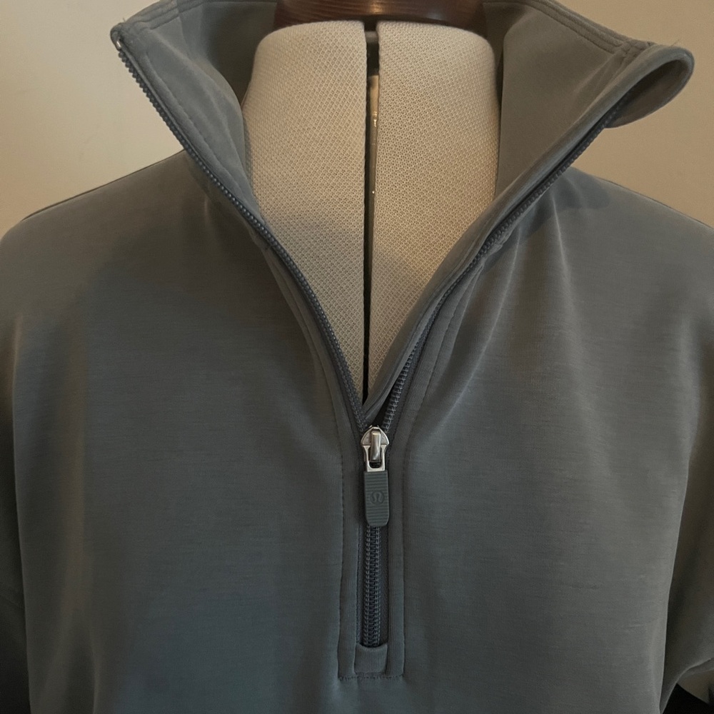 Lululemon Slate Blue Half-Zip